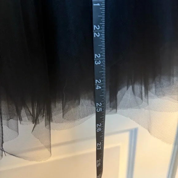 Black Tulle Skirt - Picture 4 of 5